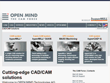 Tablet Screenshot of openmind-tech.com